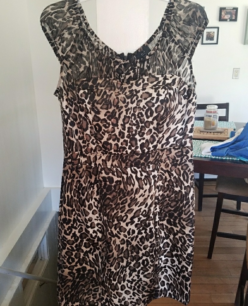 Guess Leopard Print Dress